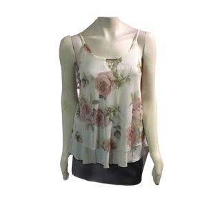 Floral Sleeveless Top